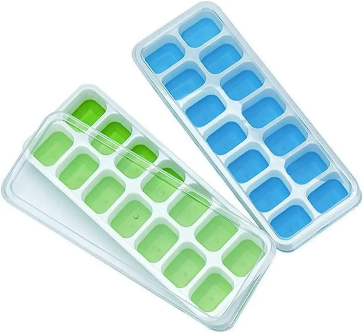 IceFlex™ – Easy-Release Silicone Ice Cube Tray Set (4-Pack)