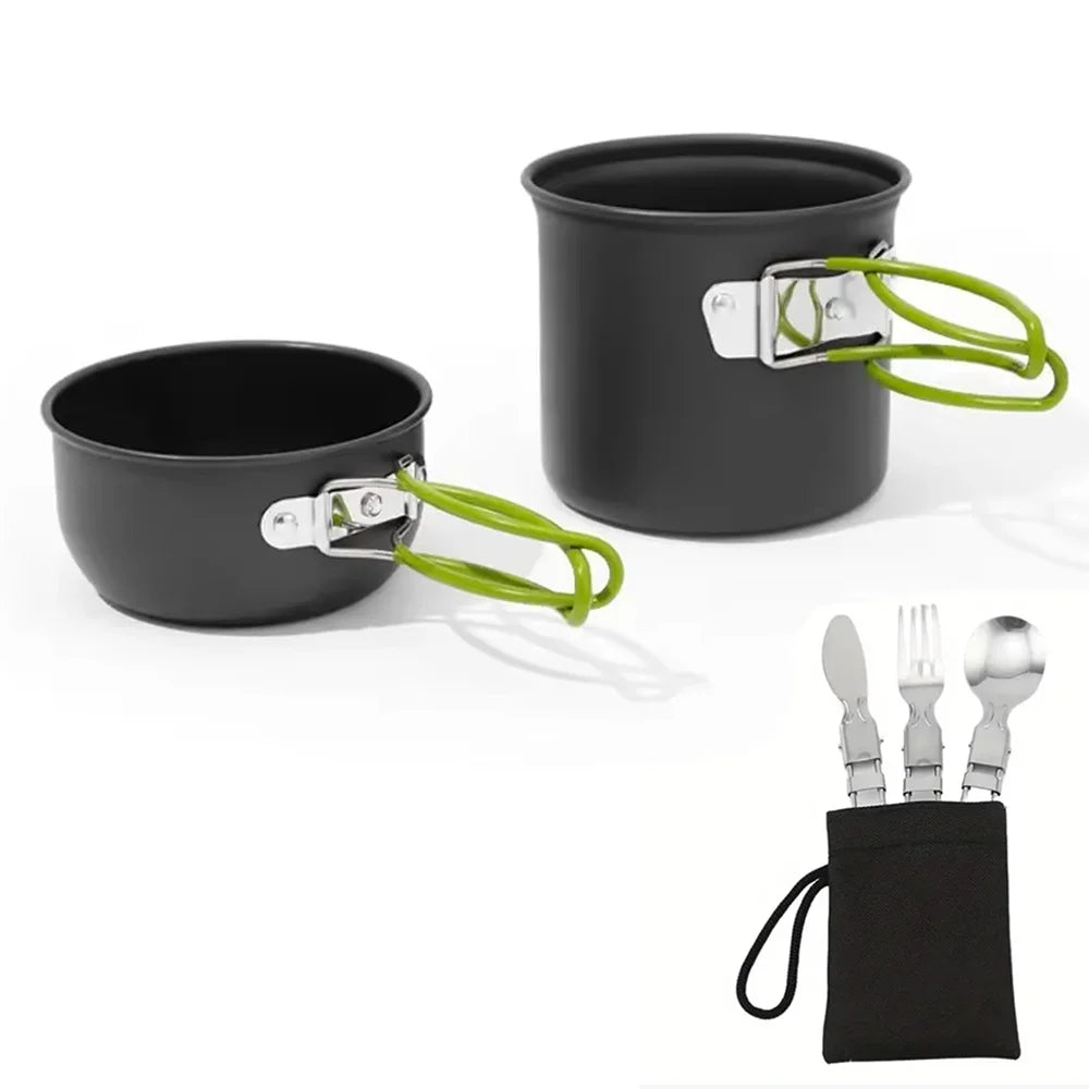 CampChef – Picnic Combo Cookware Set with Foldable Handles
