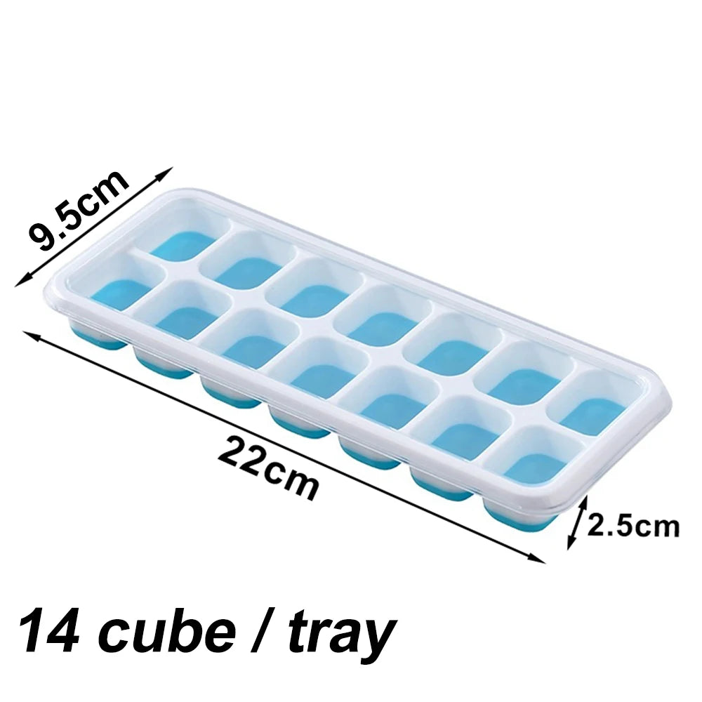 IceFlex™ – Easy-Release Silicone Ice Cube Tray Set (4-Pack)