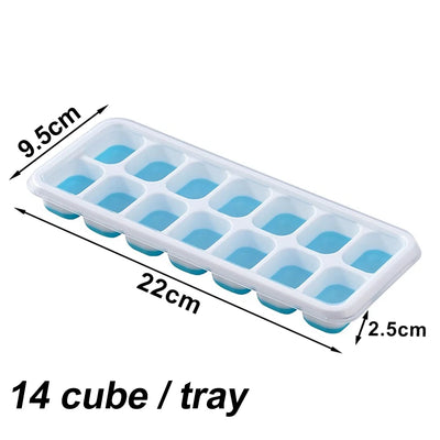 IceFlex™ – Easy-Release Silicone Ice Cube Tray Set (4-Pack)