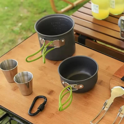 CampChef – Picnic Combo Cookware Set with Foldable Handles