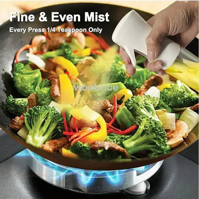OilMist™ Precision Spray Bottle – 200ml/300ml/500ml Olive Oil Dispenser for Cooking, BBQ & Air Fryer