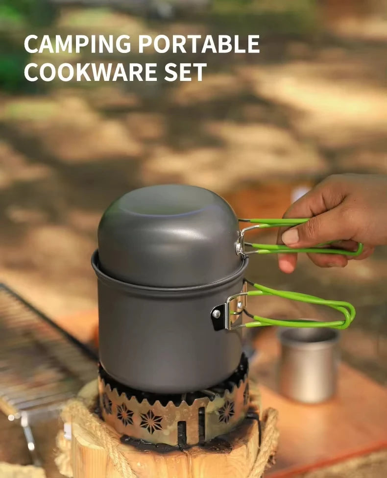 CampChef – Picnic Combo Cookware Set with Foldable Handles