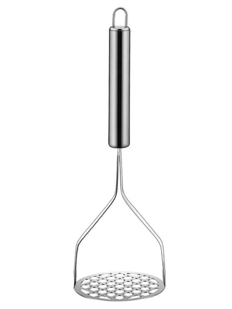 MashMate Stainless Steel Potato Masher – Ergonomic Press for Smooth Mashing & Versatile Kitchen Use