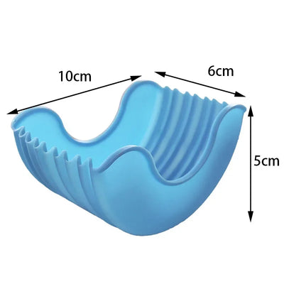 GripShell  Reusable Silicone Burger Holder – Contact-Free Sandwich Clip for Clean & Convenient Eatin