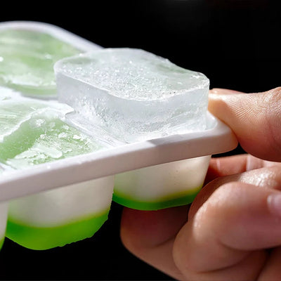 IceFlex™ – Easy-Release Silicone Ice Cube Tray Set (4-Pack)