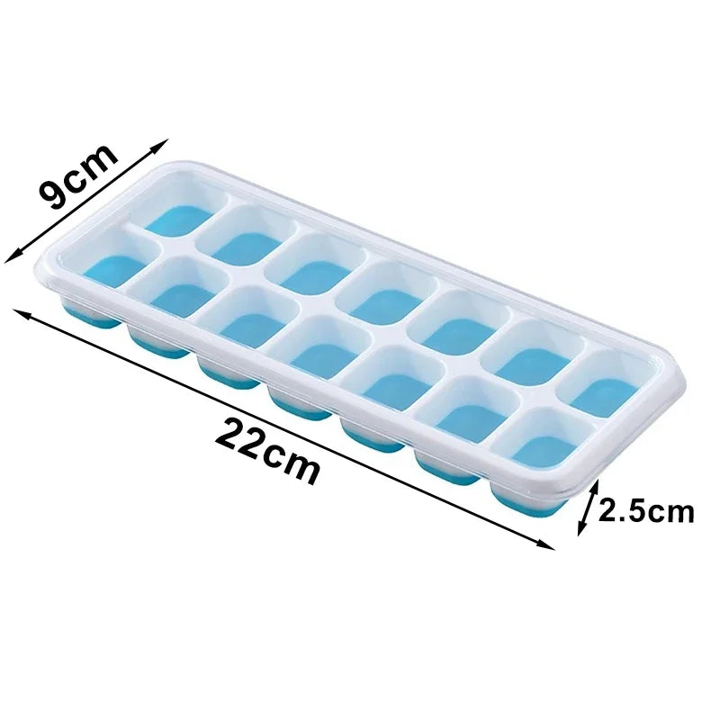 IceFlex™ – Easy-Release Silicone Ice Cube Tray Set (4-Pack)