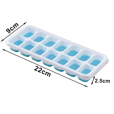 IceFlex™ – Easy-Release Silicone Ice Cube Tray Set (4-Pack)