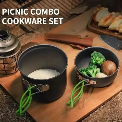 CampChef – Picnic Combo Cookware Set with Foldable Handles