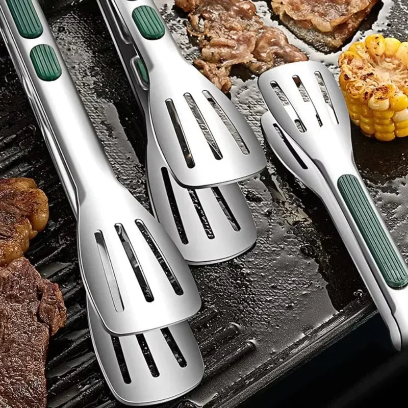 GripChef – Stainless Steel Kitchen Tongs Set (7 /9 /12 )