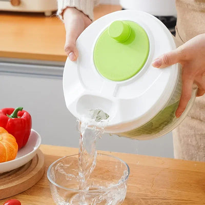 FreshSpin Salad Spinner & Greens Washer – Lettuce Dryer & Vegetable Crisper Tool for Healthy Kitchens