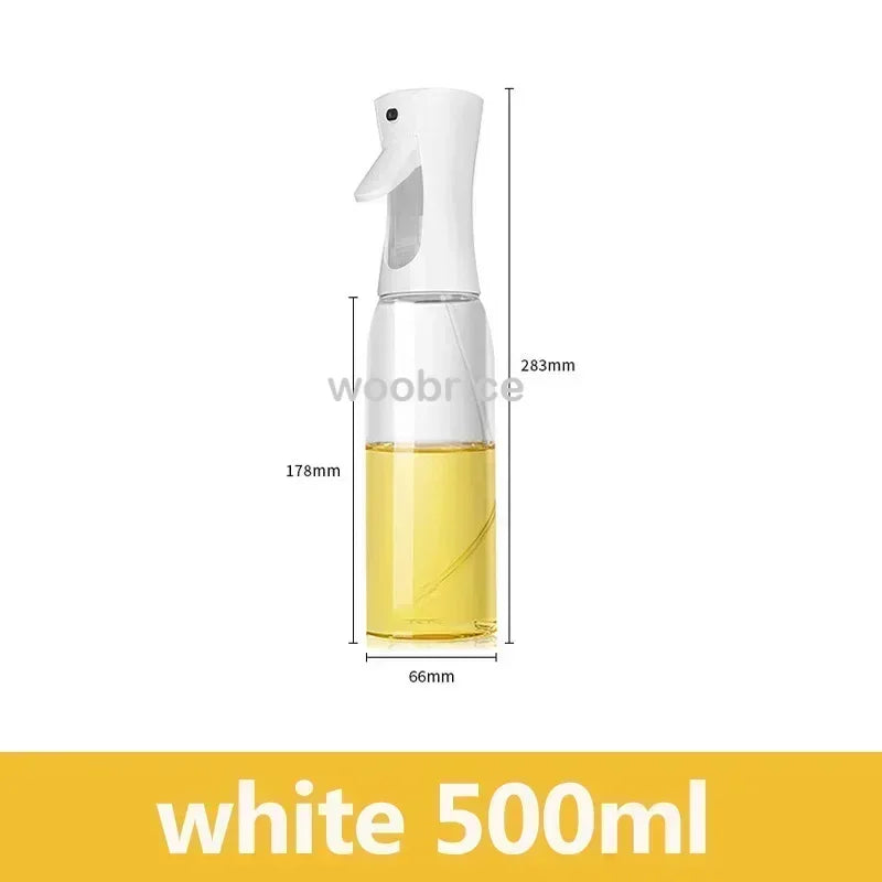 OilMist™ Precision Spray Bottle – 200ml/300ml/500ml Olive Oil Dispenser for Cooking, BBQ & Air Fryer