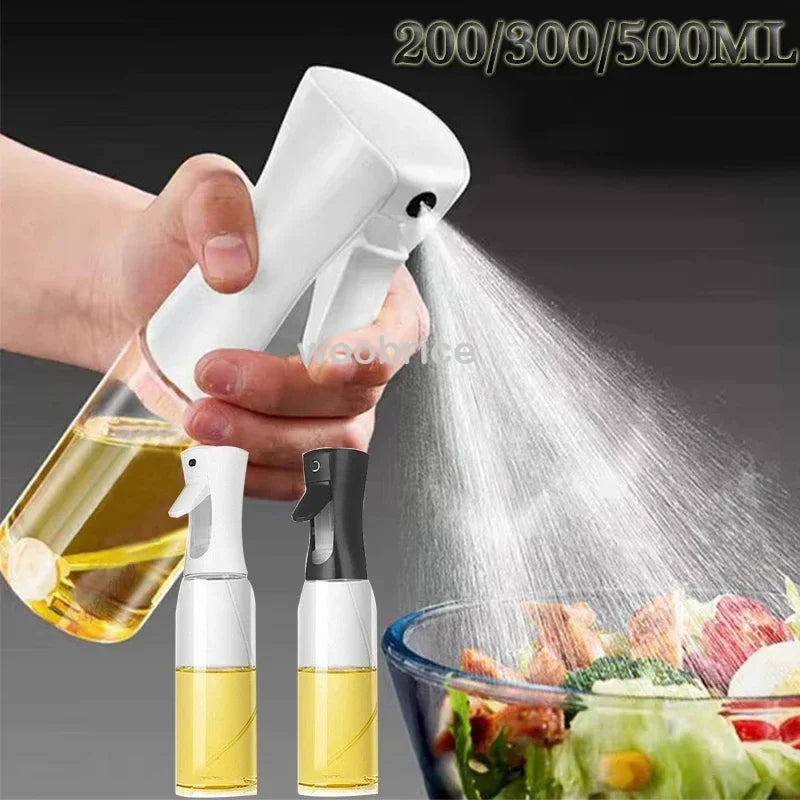 OilMist™ Precision Spray Bottle – 200ml/300ml/500ml Olive Oil Dispenser for Cooking, BBQ & Air Fryer