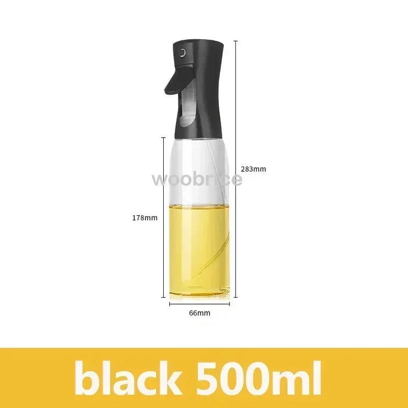OilMist™ Precision Spray Bottle – 200ml/300ml/500ml Olive Oil Dispenser for Cooking, BBQ & Air Fryer