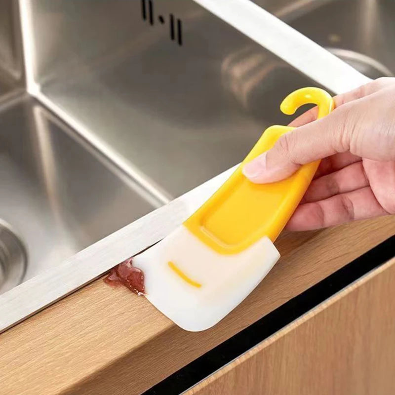 CleanSwipe Silicone Kitchen Scraper – Non-Scratch Oil & Residue Remover for Pans, Bowls & Baking Tools
