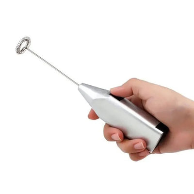 BrewWhisk Mini Electric Milk Frother & Egg Beater – Handheld Mixer for Coffee, Latte & Hot Chocolate