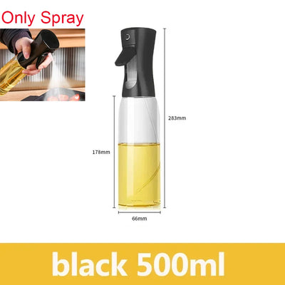 DualFlow 2-in-1 Oil Spray & Pour Bottle – 500ml Olive Oil Dispenser for Air Fryer, BBQ & Healthy Cooking