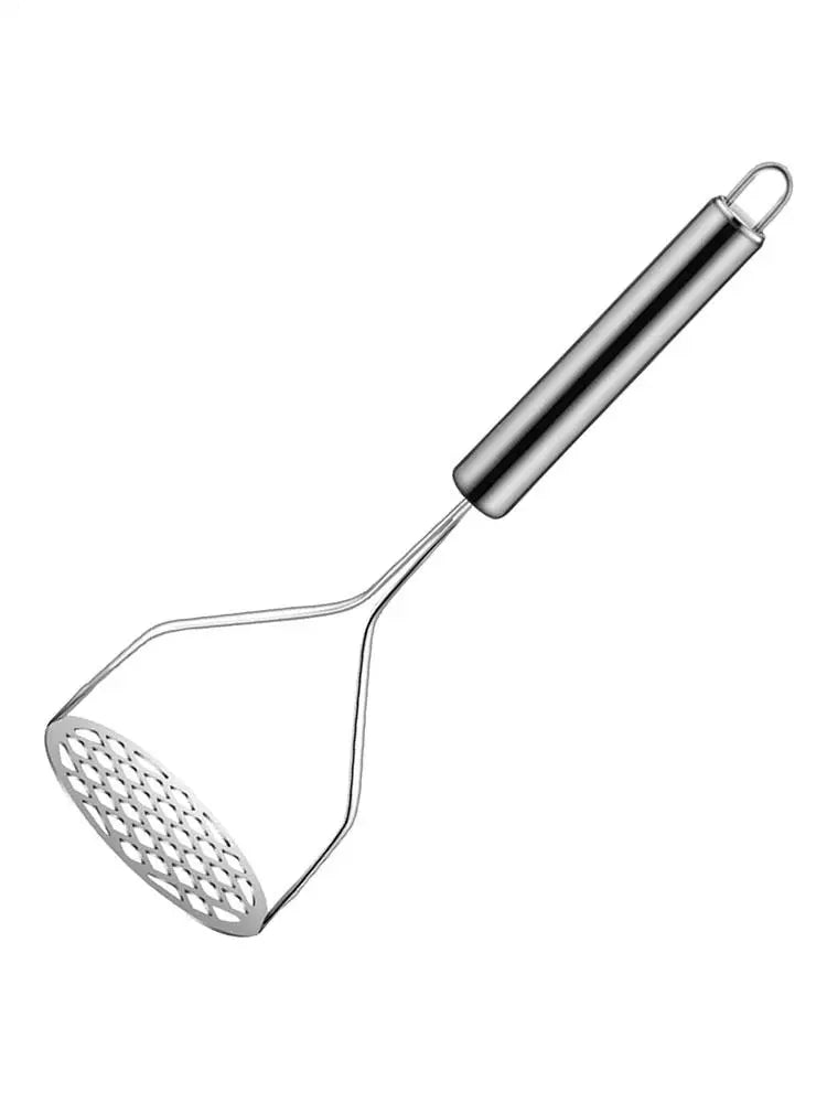 MashMate Stainless Steel Potato Masher – Ergonomic Press for Smooth Mashing & Versatile Kitchen Use