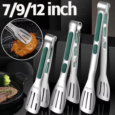 GripChef – Stainless Steel Kitchen Tongs Set (7 /9 /12 )