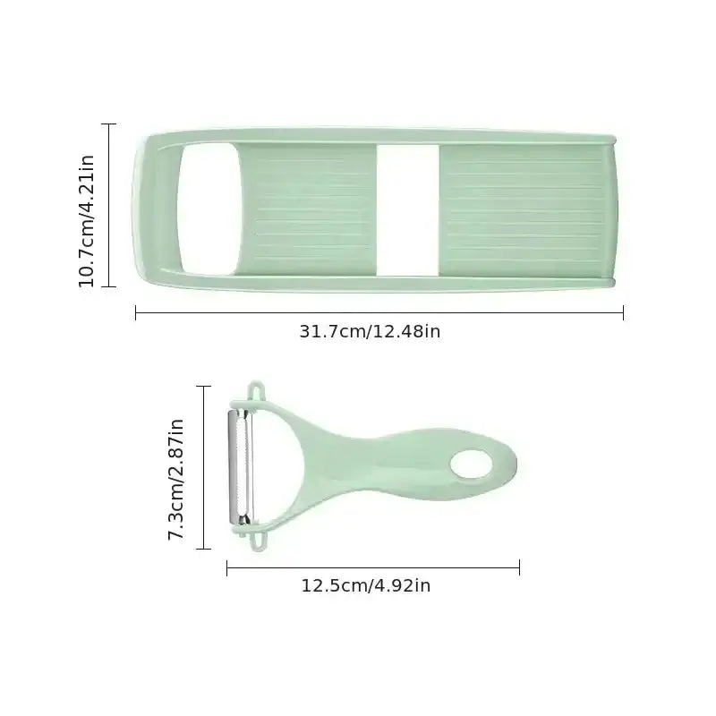 SliceMate 7-in-1 Vegetable Slicer & Grater – Multifunctional Kitchen Tool