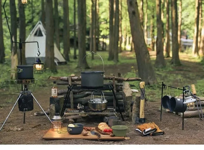 CampChef – Picnic Combo Cookware Set with Foldable Handles