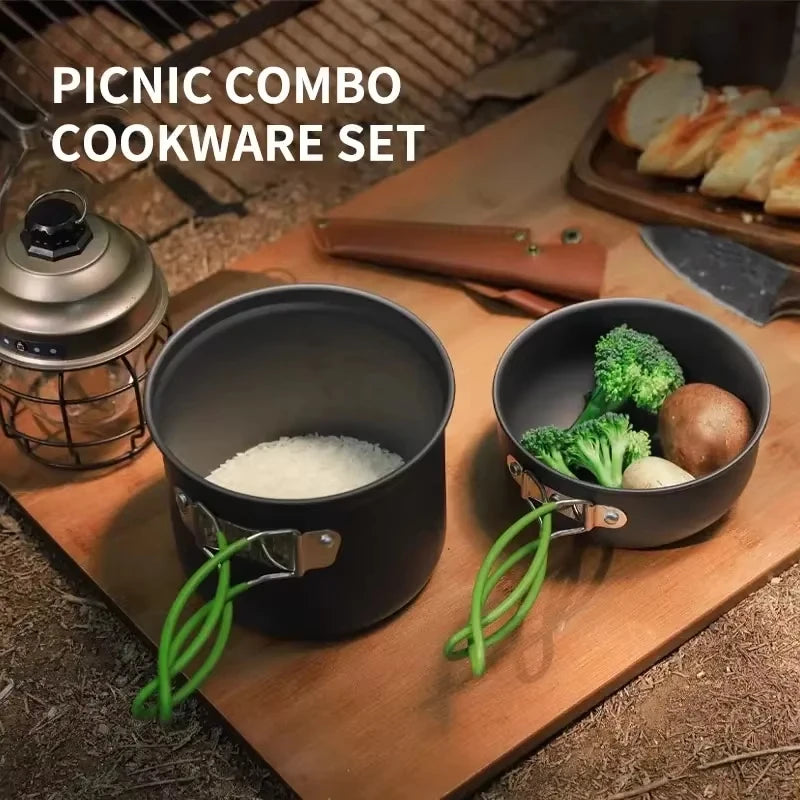 CampChef – Picnic Combo Cookware Set with Foldable Handles
