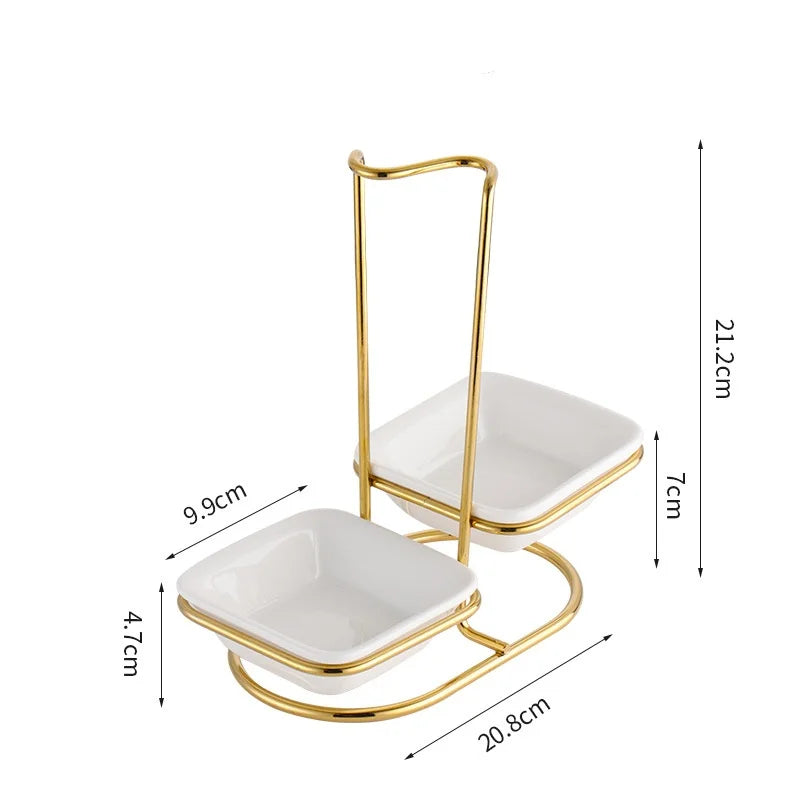 GoldServe Heavy-Duty Stainless Steel Soup Ladle – Golden Plated Restaurant & Home Spoon