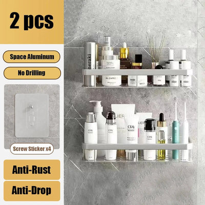 Bathroom Shelf Aluminum Alloy Shampoo Rack Kitchen Storage Organizer - Comfeasyproduct_vendorSa9d462ca549143ae8769d7c898814653t