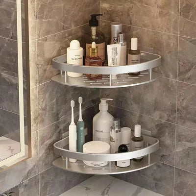 Bathroom Shelf Aluminum Alloy Shampoo Rack Kitchen Storage Organizer - Comfeasyproduct_vendorS3038b1ff2bfc45c78c35d7fdb3268b9f5