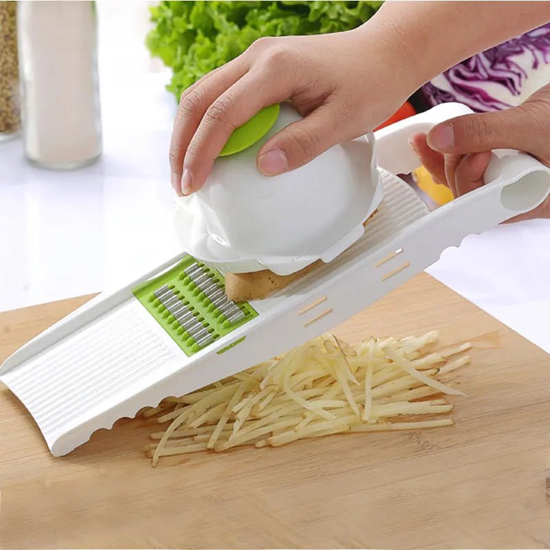 Myvit Vegetable Cutter with Steel Blade Slicer Potato Peeler Carrot Cheese Grater vegetable slicer Kitchen Accessories - ComfeasyComfeasyoriginal_value#